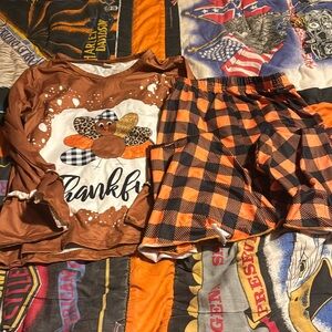 Girls Thanksgiving outfit